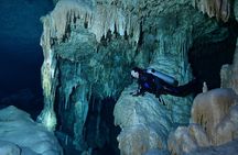 2 dives in Cenote Dos ojos Certified Divers