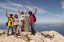 Hiking Mountain Akramitis Rhodes - pick up service available
