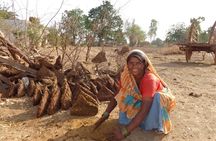 All Inclusive Tribal Village Walk with Visit to Taragram Project from Orchha