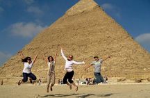Giza Pyramids, Sphinx, Egyptian Museum & khan el khalili Bazaar