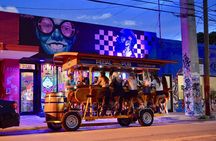 Pedal Pub Miami Wynwood Graffiti Bar Crawl-Full Bike Rental