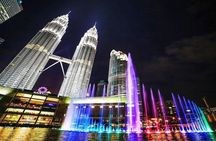 Kuala Lumpur Night Tour with Lake Symphony and Saloma Bridge