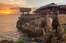 Cliff jumping and Sunsets
