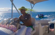 Toa Boat Bora Bora Private Lagoon tour with Lunch On Majestic Pontoon Boat