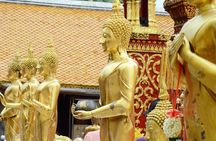Follow monks trails Hiking & Alms Offering Doi suthep