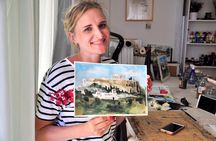 workshop for painting acropolis/landscape with local artist