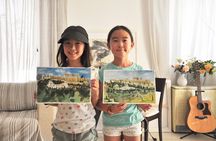 workshop for painting acropolis/landscape with local artist