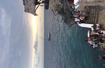 Cliff jumping and Sunsets