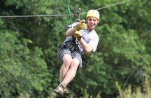 Canopy and Rafting Full Day Adventure with Lunch From San Jose