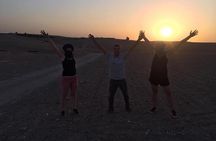 Sunset camel ride Agafay desert Marrakech