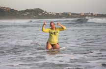 Amazing Surf Lessons on a Secluded Beach with Ocean Village Tour