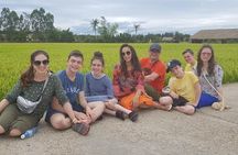 Hoi An Cycling Around Villages with Basket boat, Cooking Lass & Foot Massage