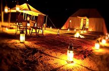 Overnight Desert Safari with Dune Bashing, Belly Dance, Camel Ride and Breakfast