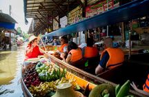 Private Tour from Bangkok: Railway and Floating Markets Tour