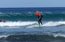 Surf class in Famara 9:15-12:00 or 11:45-14:30 (2h class)