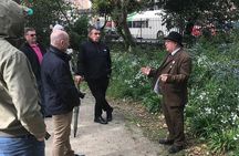Walking tour in Merrion Square Park with a pint of Guinness Dublin Rogues Tour 