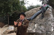 Walking tour in Merrion Square Park with a pint of Guinness Dublin Rogues Tour 
