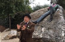 Walking tour in Merrion Square Park with a pint of Guinness Dublin Rogues Tour 