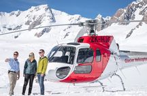 Fox and Franz Twin Glacier Helicopter Flight from Franz Josef