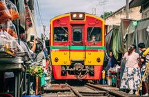 Ayutthaya, Damnoen Floating & Maeklong Railway Market Day Tour 
