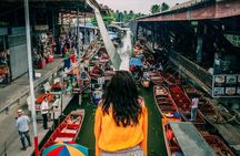 Ayutthaya, Damnoen Floating & Maeklong Railway Market Day Tour 