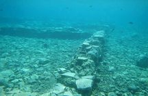 Epidavros sea kayak at the Ancient sunken city tour, small ancient theater 