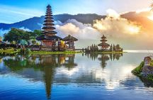 Ulun Danu tample and Tanah Lot sunset