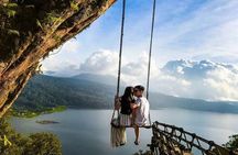 Ulun Danu tample and Tanah Lot sunset