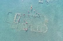 Epidavros sea kayak at the Ancient sunken city tour, small ancient theater 