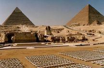 The Great Giza and Saqqara Pyramids Day Tour with Private Egyptology Guide