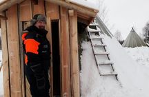 Snowmobile Safari to Lake Inari, meet & feed Reindeers, Lunch