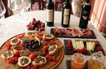 Brunello di Montalcino Wine Tasting with Tuscan appetizer in ancient residence