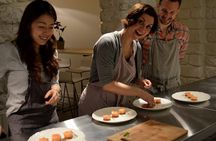 Paris Evening Cooking Class French Dinner and Market Visit Option