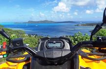 Island Tour & Getaway on the Bora Bora Mountains by Quad / ATV