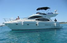 3-Hour 42' Azimut Private Yacht with Snacks & Open Bar.