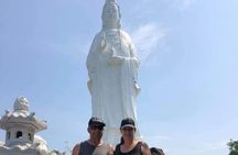 Da Nang Evening Tour with Marble Mountain, Monkey Mountain, Dragon Bridge 
