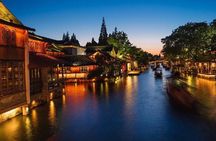 Wuzhen Ancient Water Town Private Night Tour from Hangzhou with Dinner Option