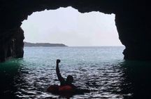 Ribeira da Barca: Boat Trip to the Cave, Snorkeling and BBQ on the beach