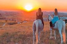 Sunset Horsebackriding-Tour through the Valleys of Cappadocia