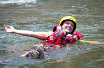 Swim Below the Victoria Falls Sprays