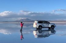 Private: Sunset and starlight tour in Uyuni salt flats.