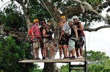 ATV, zip lines and cenote