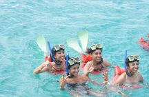 Jamaica Dunn's River Falls Party Cruise with Snorkeling