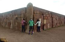 Visit Tiwanacu and Titicaca lake in one day tour from La Paz.