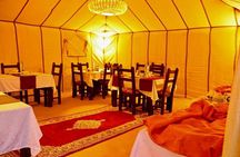Luxury Camp in Merzouga Desert with Camel ride, Car 4WD