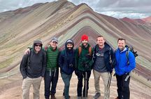 The colors of the Andes:The Rainbow Mountain.