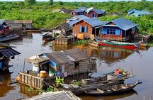 Kompong Phluk Floating village & Mangrove forest cruise