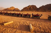 Desert Safari adrenaline tour in Sharm-Elsheikh on Quad ATVs bike