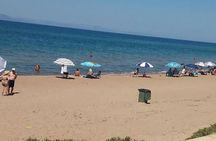kourouta sandy beach all included from Katakolo port