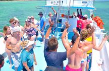 Party boat in Catamaran with Open Bar adults only